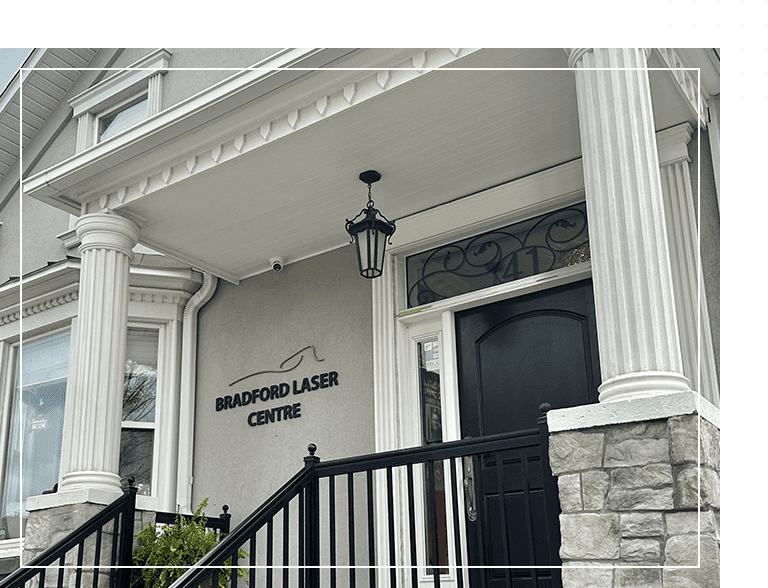 A picture of the front entrance to bradford laser centre.